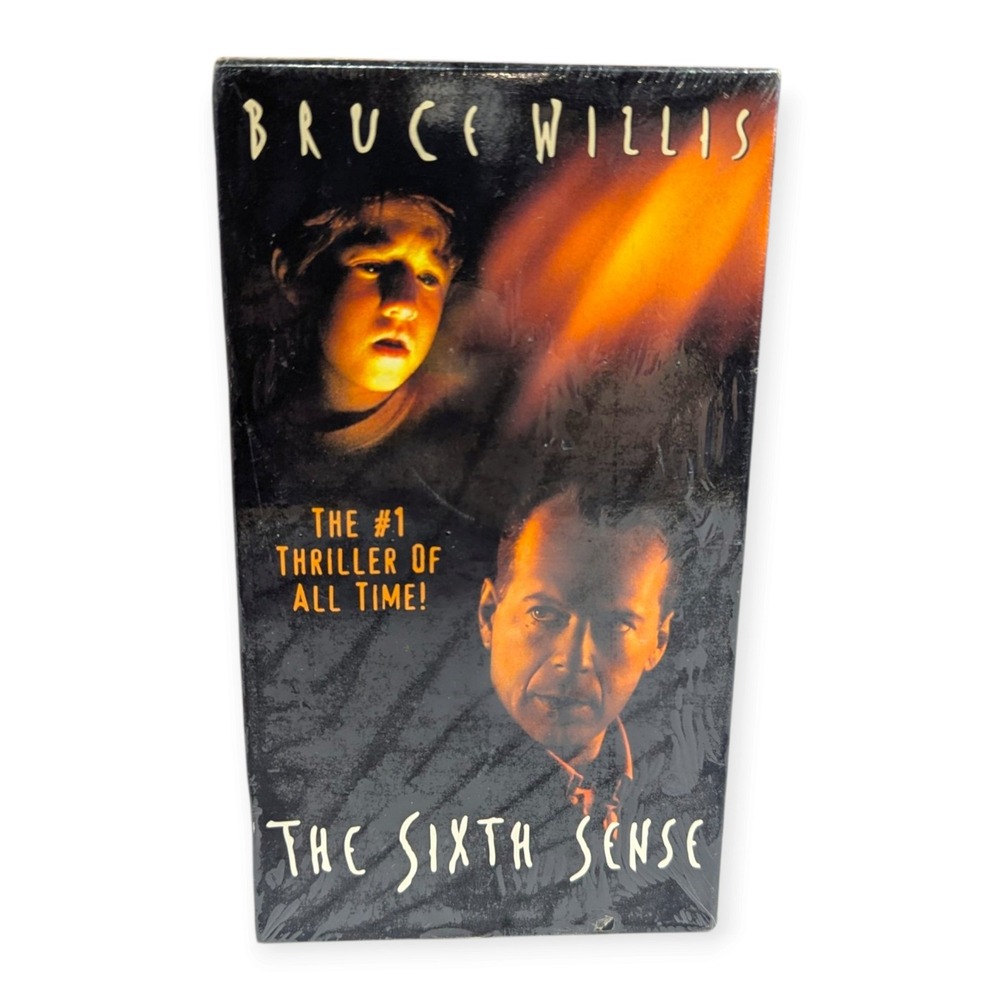 The Sixth Sense VHS Bruce Willis Haley Joel Osment Factory Sealed 18617
